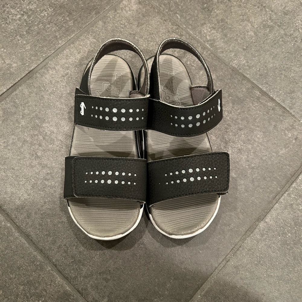 Kids See Kai Run Billie Sandal in Black Size 12